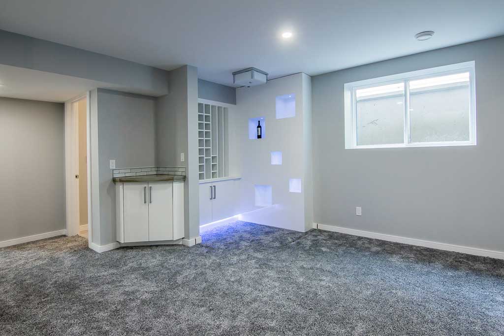 Scondale Home Renovation - Modern - Basement - Edmonton - by Alair Homes  Edmonton - Houzz